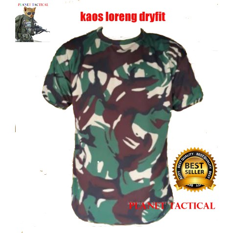 KAOS LORENG ARMY DRYFIT GROSIR