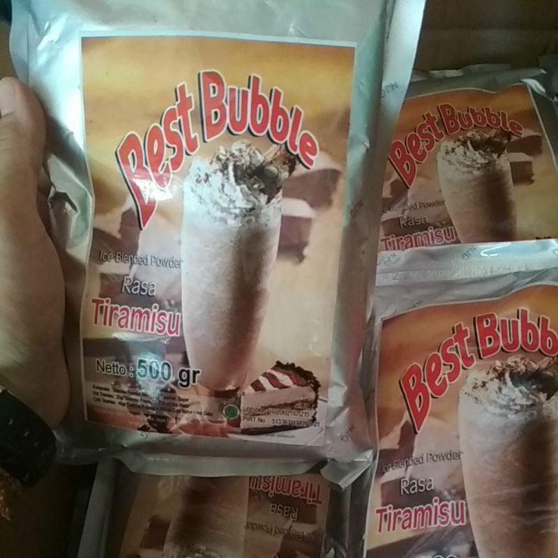 

Bubuk minuman Best Bubble 500gram