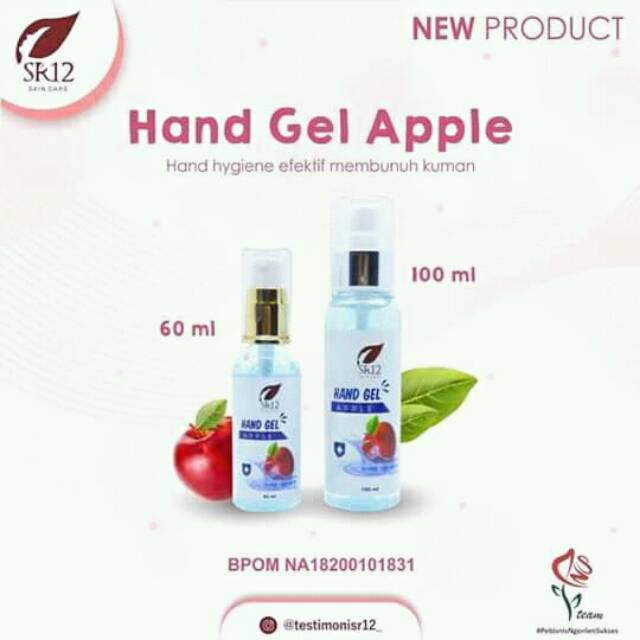 Hand sanitizer sr12 60ml