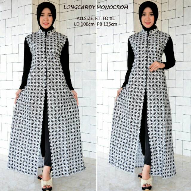 LONG CARDY BATIK CARDIGAN