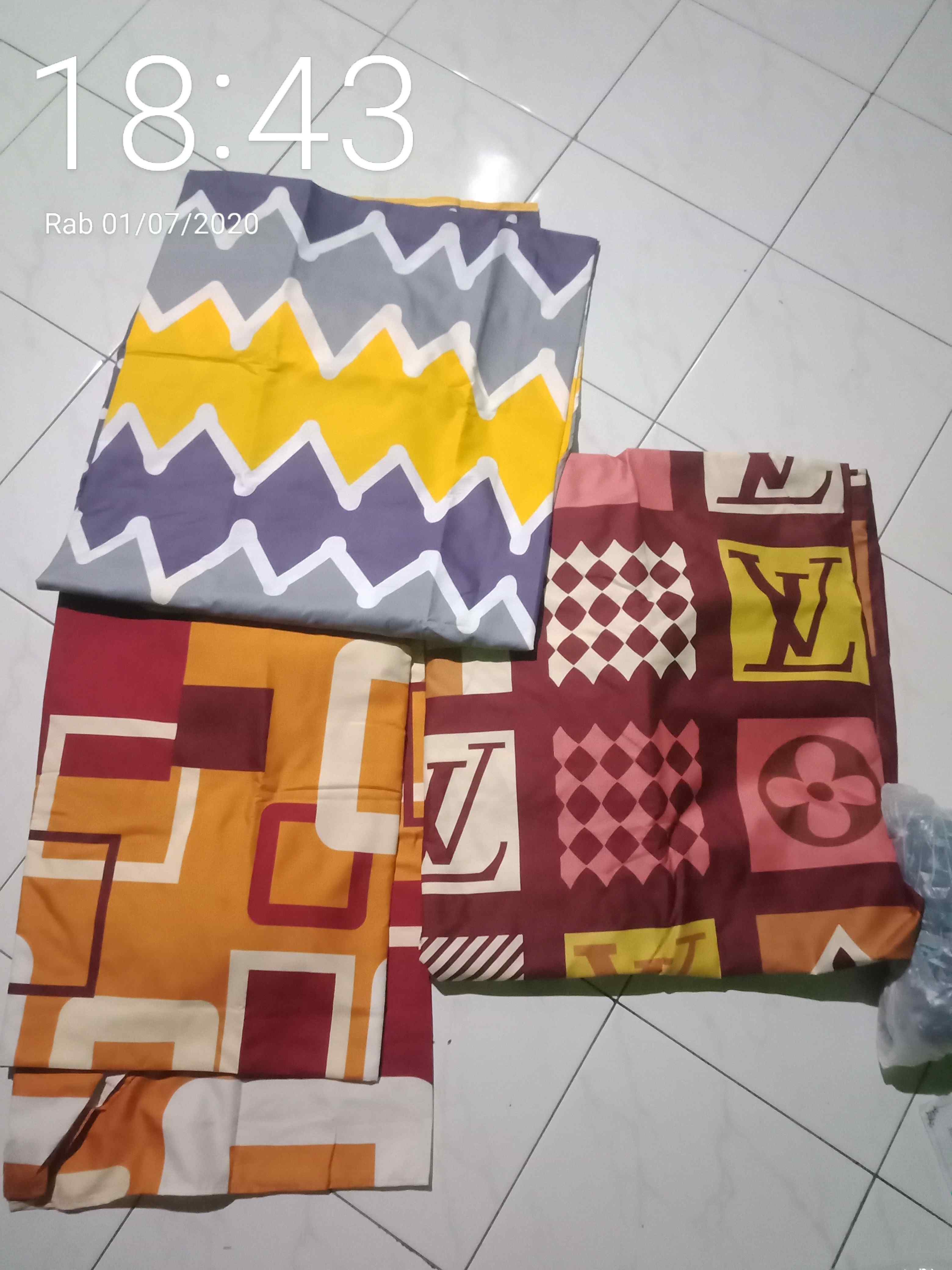 Grosir Sprei Sorong Homemade Bahan Katun Lembut Adem