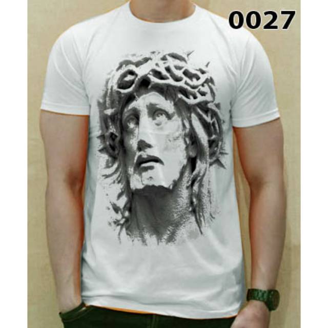 Kaos 3d nasrani salib yesus jesus