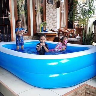  BESTWAY  JUMBO Kolam  Renang  Anak dewasa Ukuran Besar  Bahan 