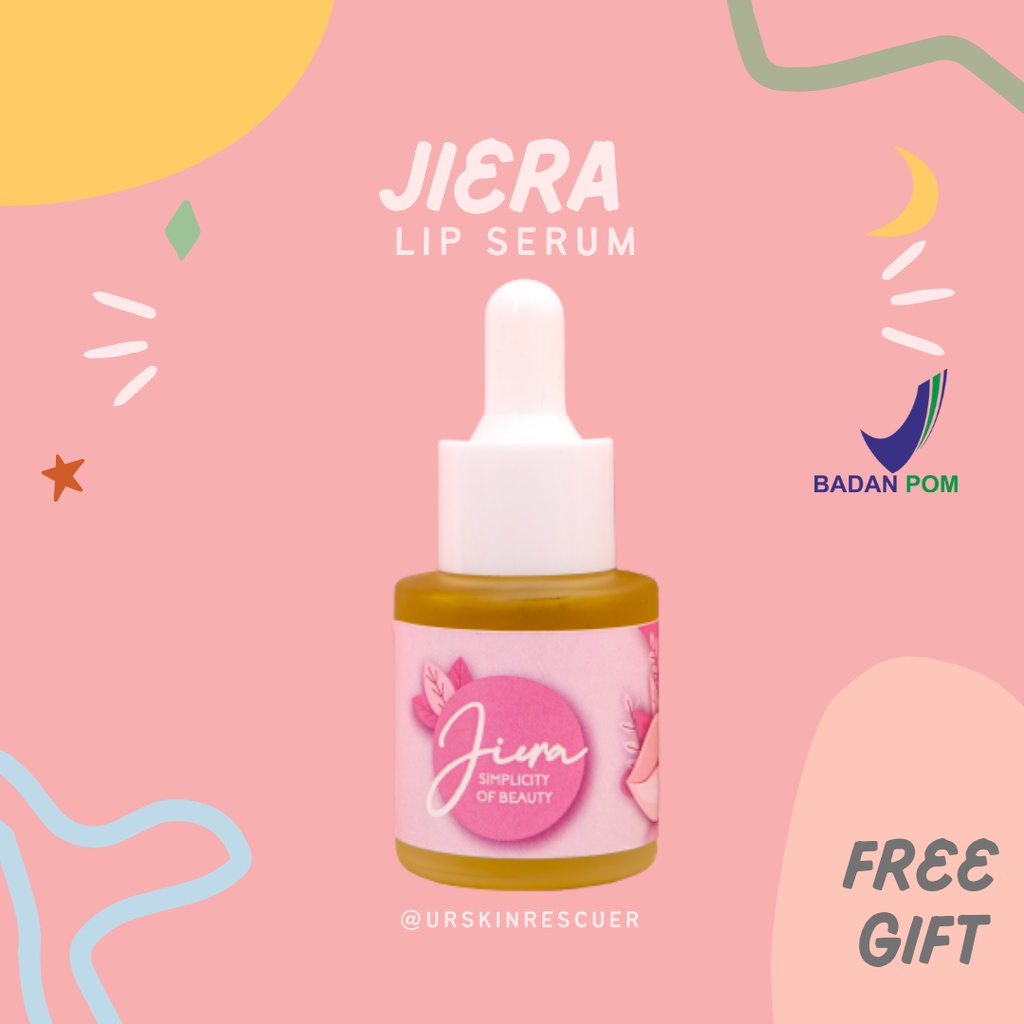 Jual JIERA LIP SERUM NATURAL PINKIES LIP SERUM PELEMBAB BIBIR Shopee Indonesia