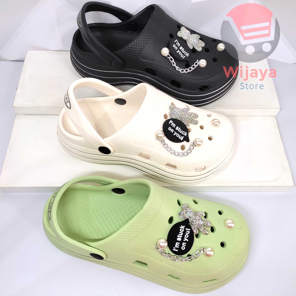 Sandal BALANCE 8888 Baim FUJI Slop Wanita Sendal Slide Kokop Selop Cewek Perempuan NEW BARLUN 8558