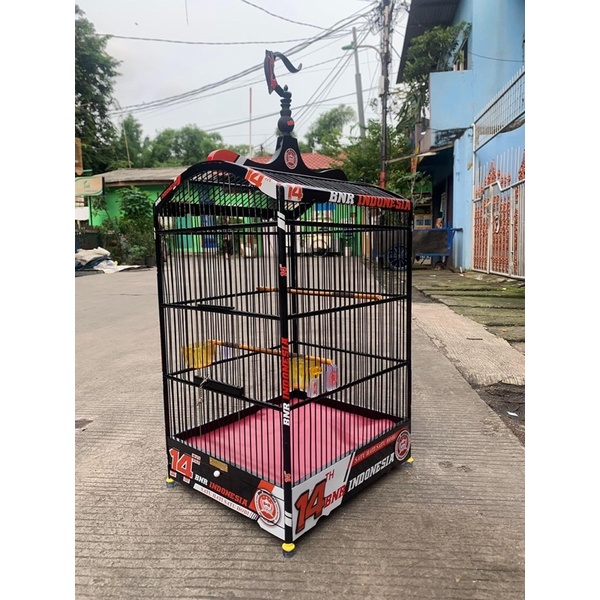SANGKAR KANDANG KOTAK DECAL BNR 14 THN NO 2