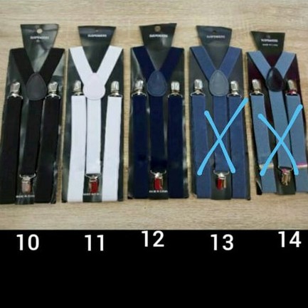 1 BUAH - SUSPENDER ANAK DEWASA TALI JOJON BRETEL BAN PINGGANG SUSPENDERS