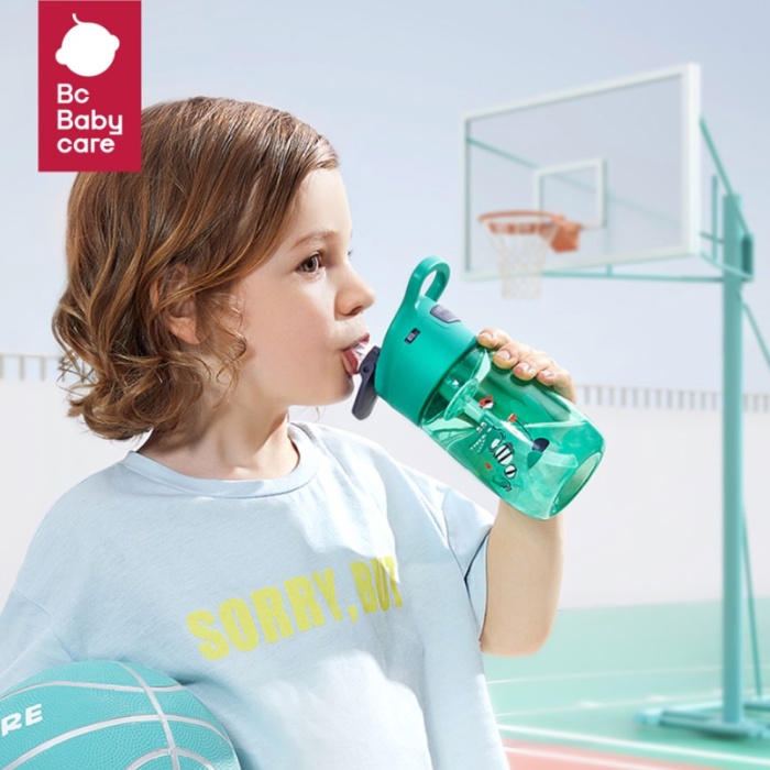 Botol Minum Sport Sedotan Anak Straw Cup BC Babycare Tritan 300 mL
