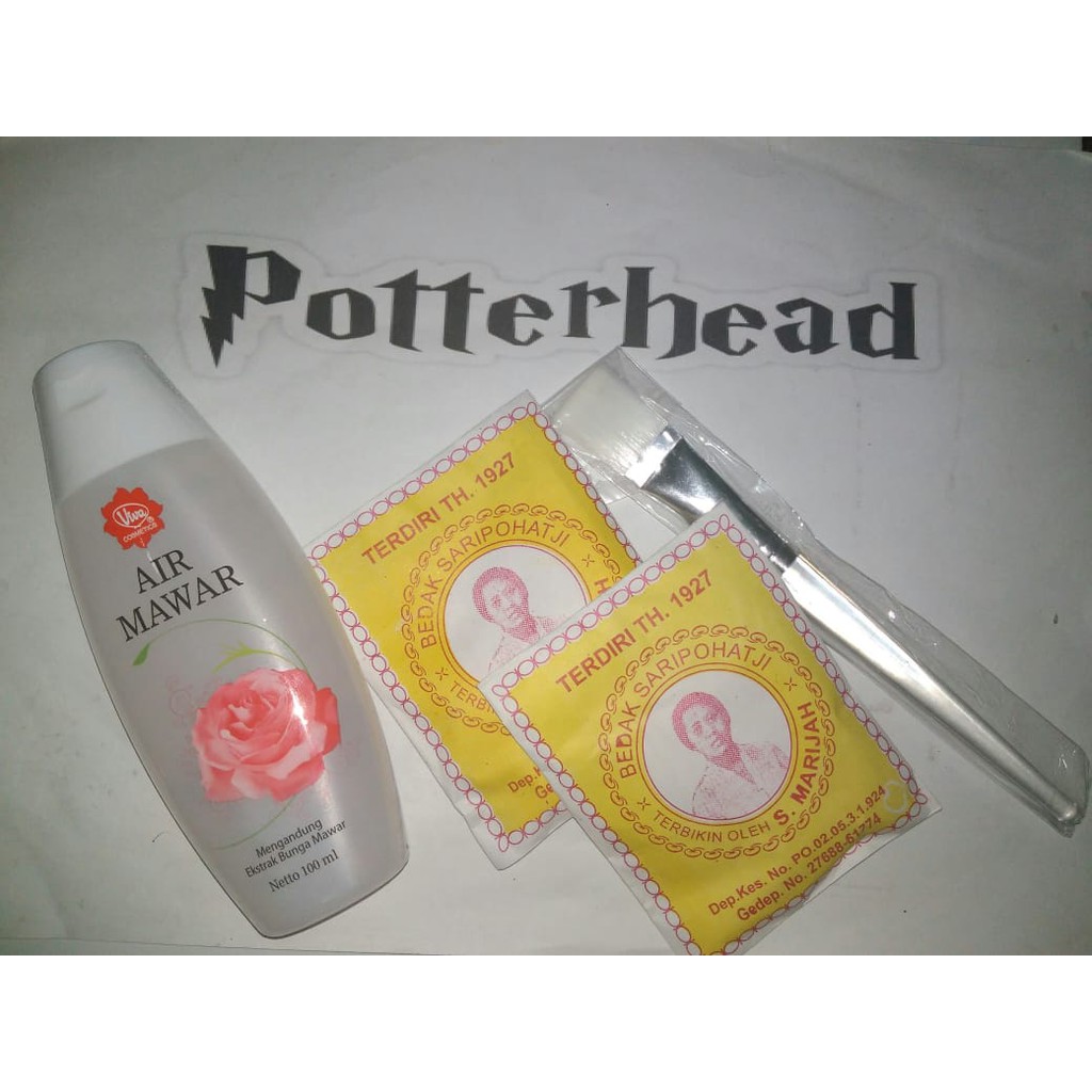 PAKET HEMAT MASKERAN / MASKER MUKA SET / SARIPOHATJI