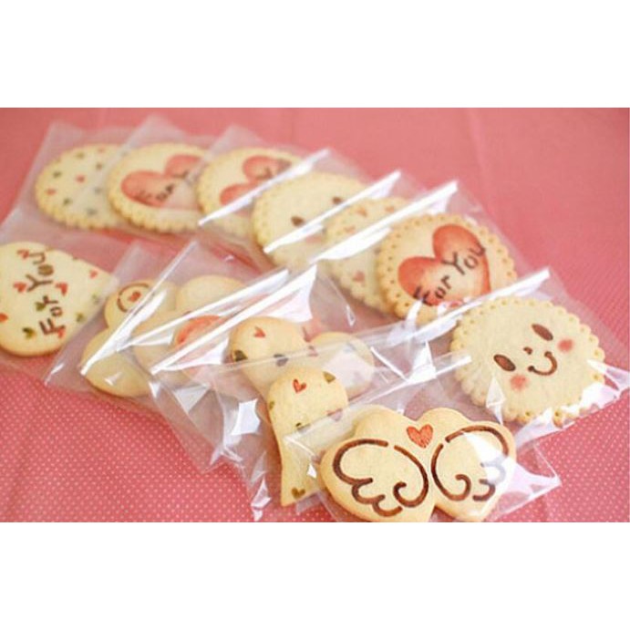

Plastik Fancy Cookies - Kue - Permen - Accessories White Glossy 14x14