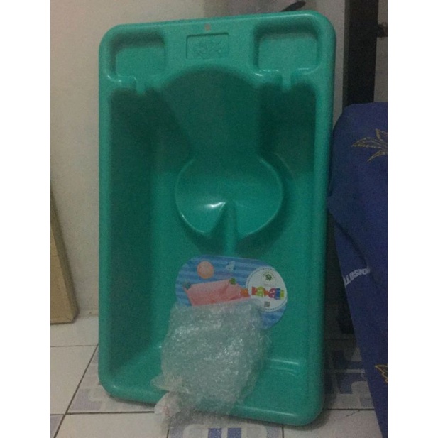 BAK MANDI BAYI GREEN LEAF 554 (LEBIH TEBAL) / TEMPAT MANDI BAYI / BABY BATH