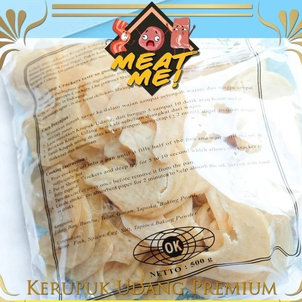 

Kerupuk Udang ( Shrimp Crackers) 500 gram