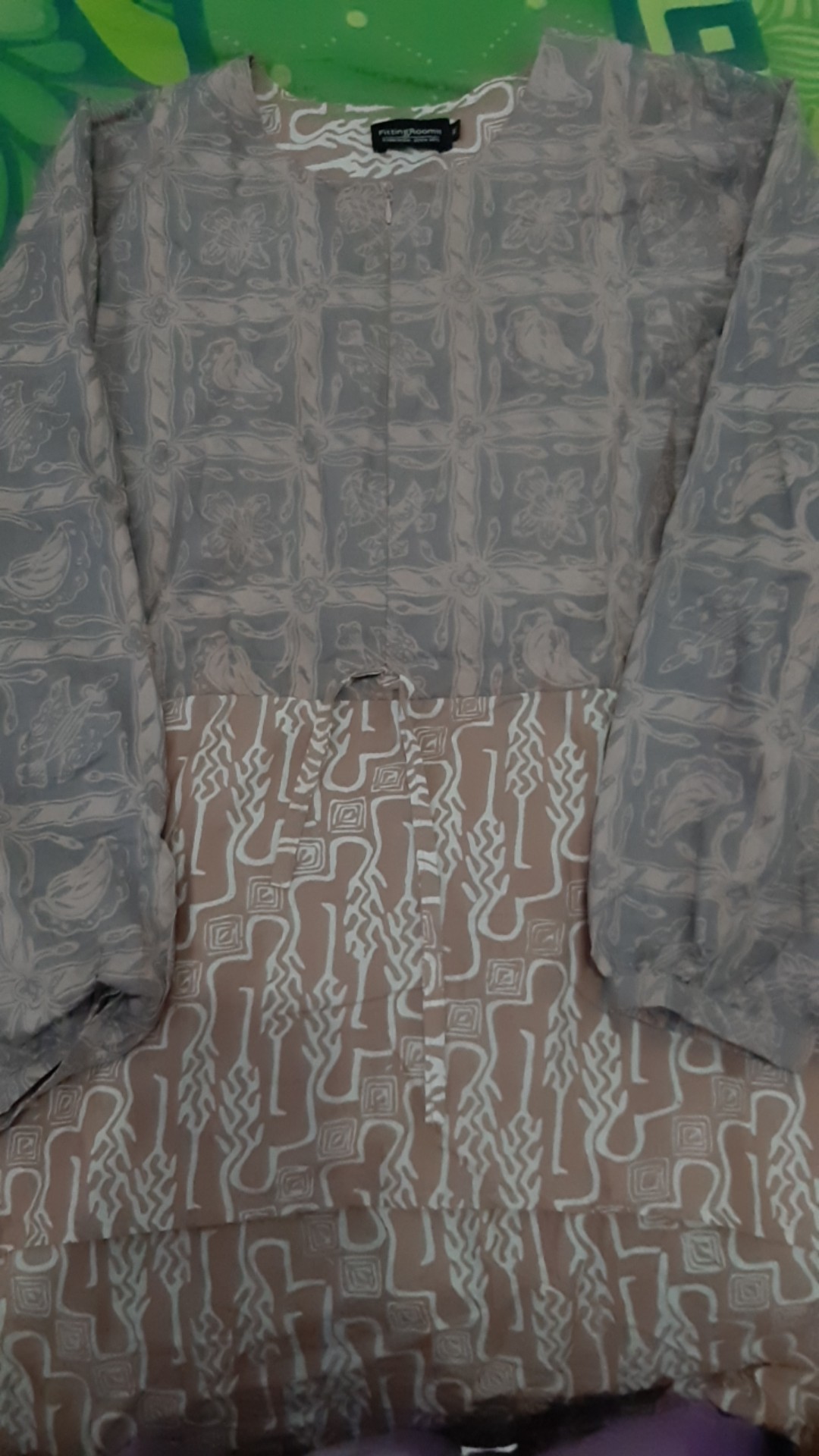 Fittingroom11 Blouse Batik - Zanetta Parang Mocca