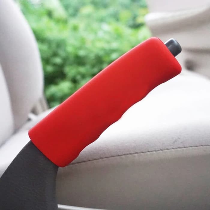 Cover Silikon Karet Sarung Hand Brake Handrem Rem Tangan Mobil