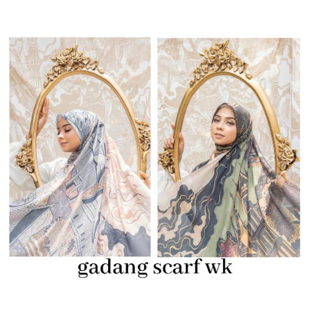 Gadang scarf wearing klamby