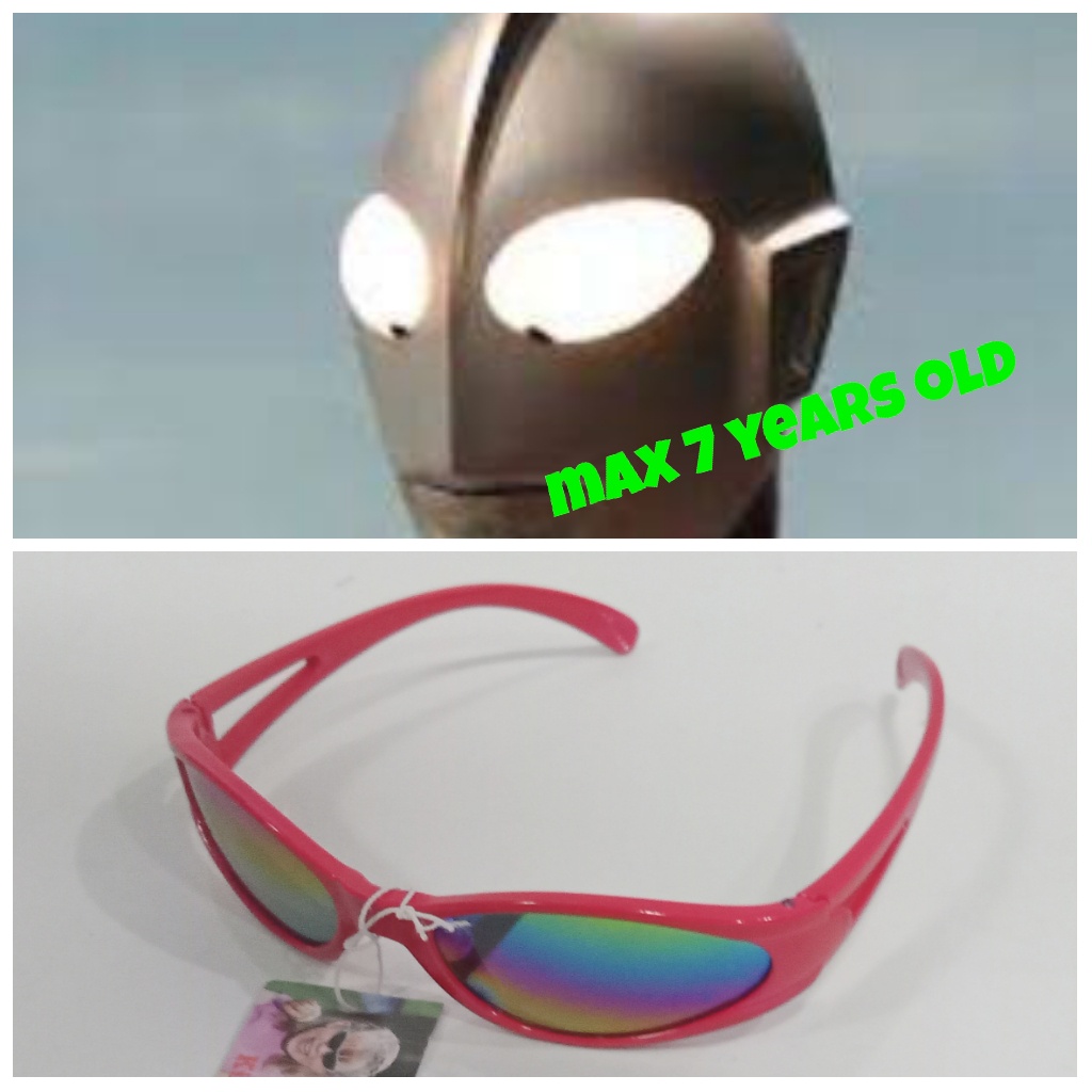 kacamata anak suka ultraman nexus z geed taiga ginga zero ultra man model sport mainan lucu unik