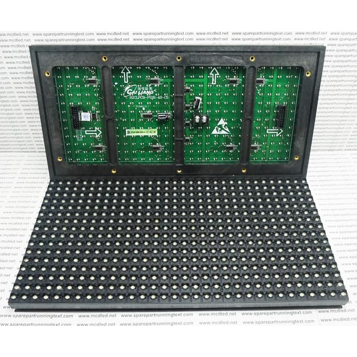 MODUL P10 PUTIH OUTDOOR CAILIANG