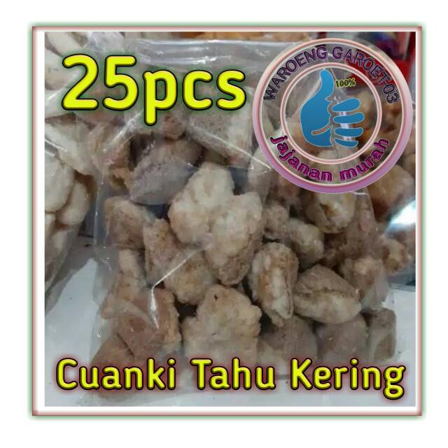 

25 pcs Batagor tahu Kering Segitiga ( BISA COD )