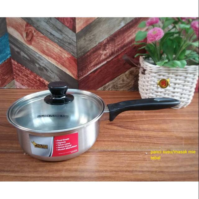 Panci masak bahan stenlis golden flying fish