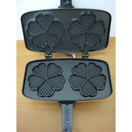 Cetakan Kue waffle maker Love Listrik High Quality Akebonno TH-L12