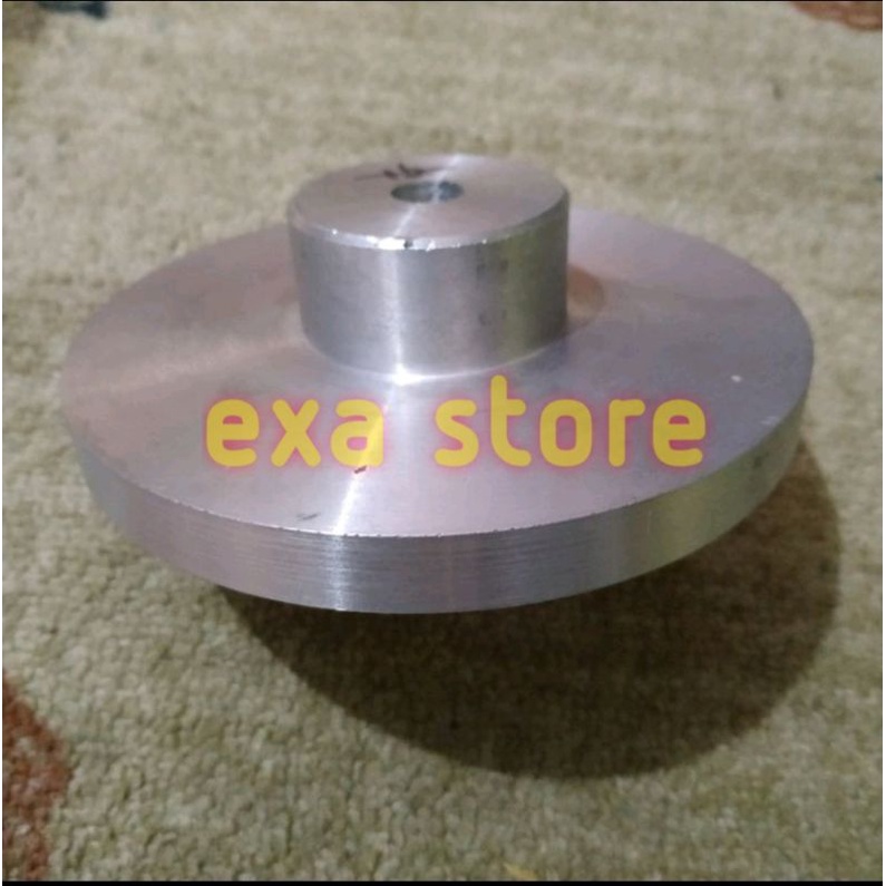 Pulley puly papas noken as 6 inch as 9 mm (cocok pompa sanyo) pully alumunium