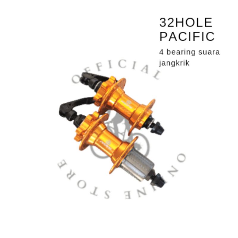 freehub / hub freehub 32hole cassete PACIFIC SP-B407 4 bearing