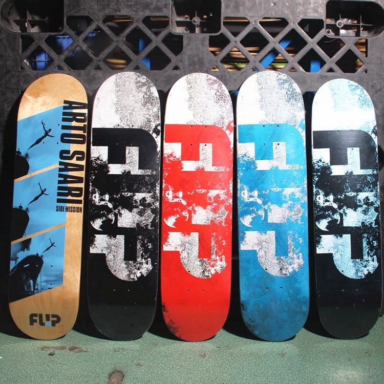 FLIP skateboard deck 31x8inch 80cm deck pro deck skateboard DoubleKICK TAIL filp Profesional Untuk Dewasa