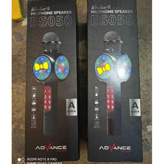 Mic smule bluetooth advance (hitam)ES050