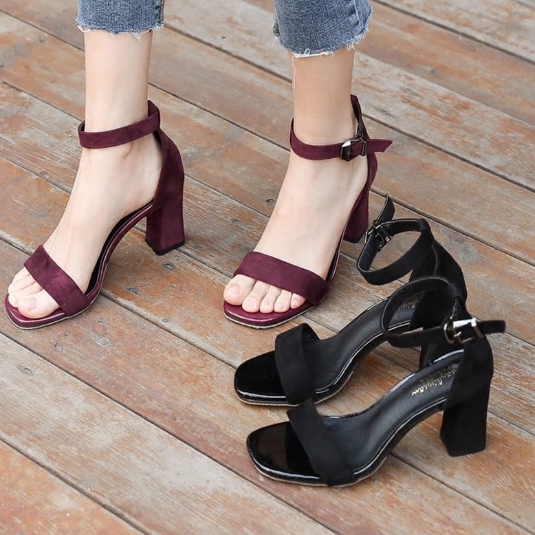 Sandal Elegan Heels Hak Tahu Wanita Sabilah