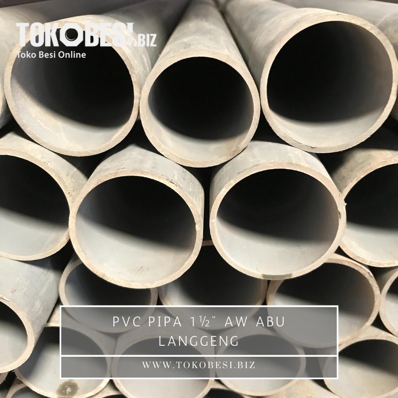 PVC Pipa 1½" AW Abu Langgeng
