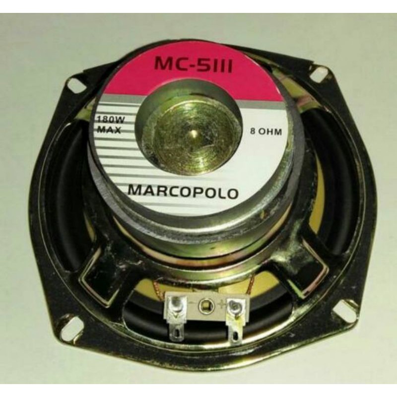 SPEAKER 5 INCH MARCOPOLO MC5111 DOUBLE MAGNET