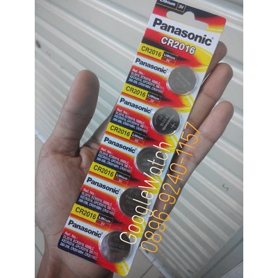 BATERAI JAM TANGAN & KALKULATOR PANASONIC CR2016 ORIGINAL