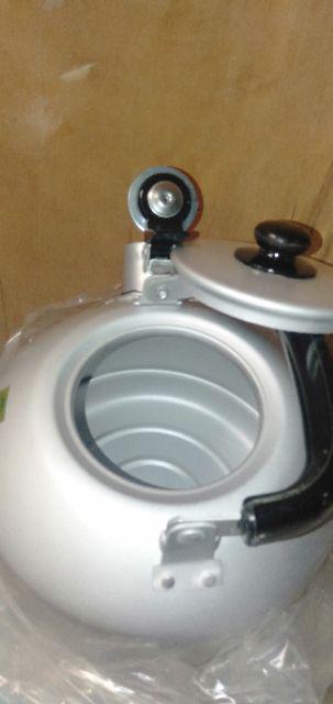 Maspion Teko Bunyi Nasional 22 Aluminium - Silver