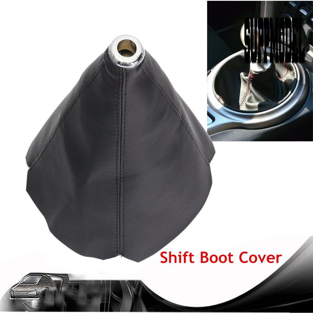 Cover Shiftknob Manual Universal Bahan Kulit Imitasi Untuk Mobil