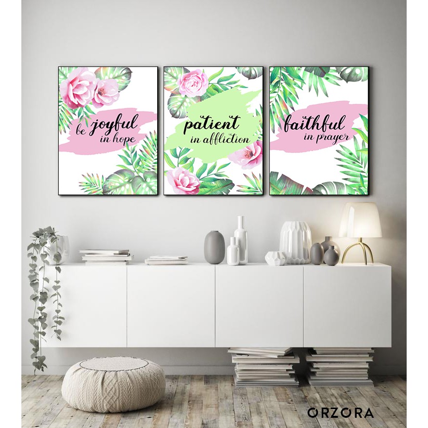 Poster Rohani Kristen / Dekorasi Rumah /Poster Inspirasi(AP30001)