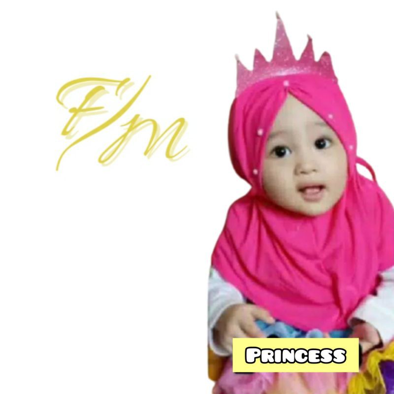 Hijab Anak Mahkota Princess / Hijab nyaman lucu murah kualitas PREMIUM