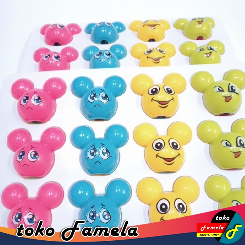 

Serutan Pensil Karakter Mickey Mouse