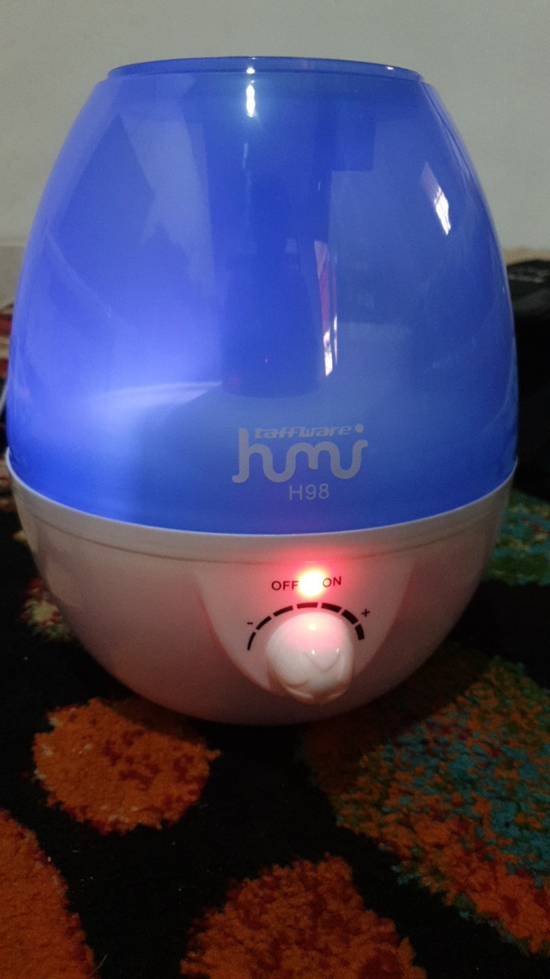 [6 In 1] Air Humidifier Aromaterapi Diffuser Taffware Humi H98 Original - Aromatherapy Difuser H 98