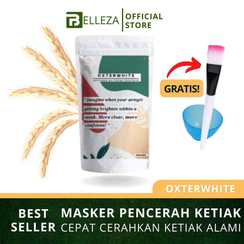 OXTERWHITE - Pemutih Ketiak - Pencerah Ketiak - Krim Pencerah Ketiak - Pencerah Ketiak Dan Selangkan