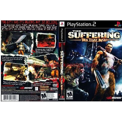 Kaset PS2 Game The Suffering (Playstation 2)