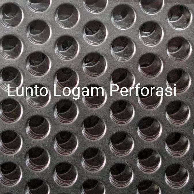 Plat Lubang Besi 0.8 mm 1.2 x 2.4 Mtr Lubang 12 Mm PERFORASI
