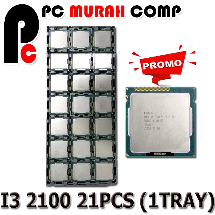 PROCESSOR INTEL CORE i3 2100 3.30GHz 1 Tray (isi 21pcs)