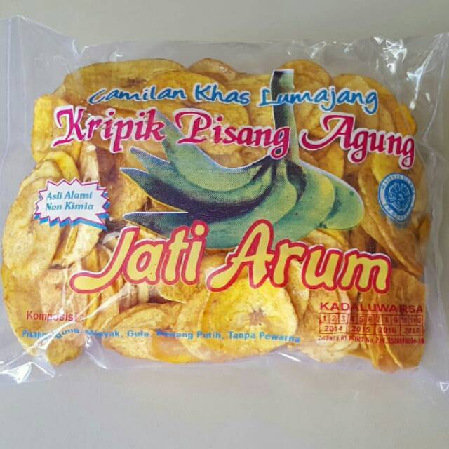 

Keripik Pisang Khas Lumajang Jati Arum