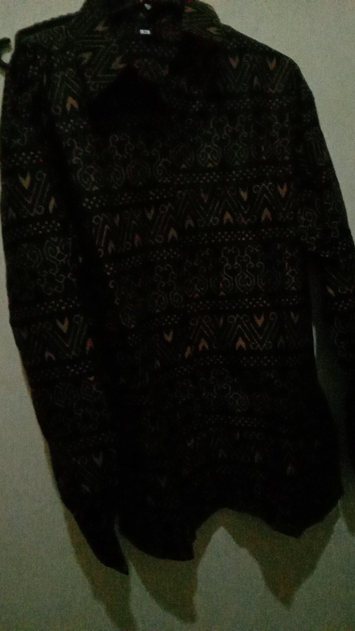 Batik Couple• Tunik/dress Batik Couple Kemeja Batik Pria • Baju Batik Couple Semut Hitam •