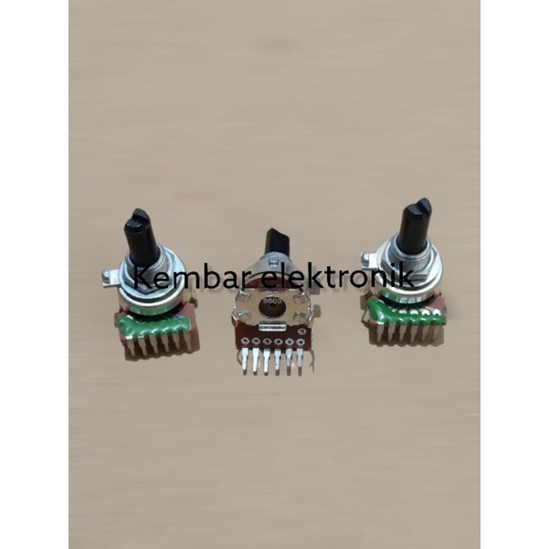 Potensio Ori Tape Politron Polytron 6 kaki tekuk drat AS panjang B503/50k