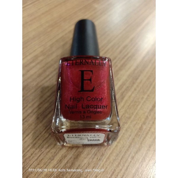 Eternally High Color Nail Polish 301 Bordeaux Wine