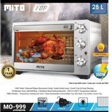 OVEN MITO 28L oven listrik MO-999