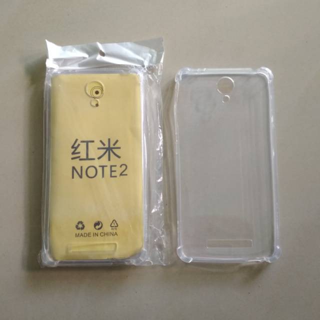 Softcase Silikon Anticrack Redmi Note 2