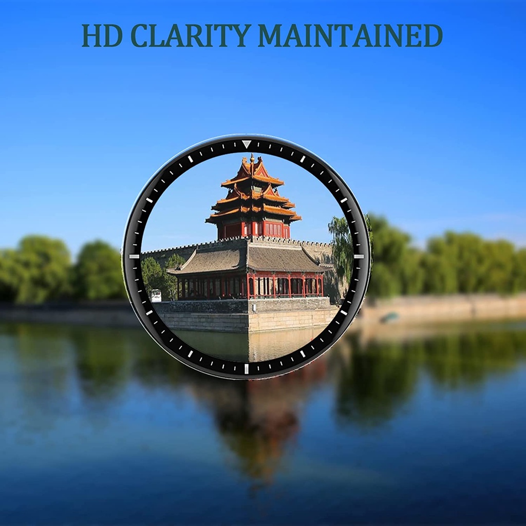 1pc Film Pelindung Layar Smartwatch Amazfit GTS 3 / GTR 3 Pro Bahan TPU Transparan