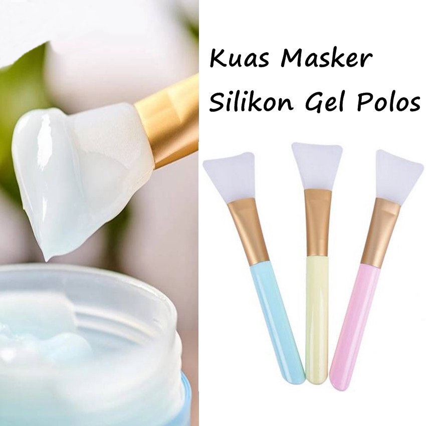 Kuas Masker Bening - Make Up Brush - Kuas Masker Wajah Silikon F930